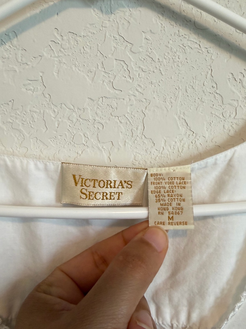 •VICTORIAS SECRET• Cottage Core Gold Label Cotton MooMoo MuMu Medium Nightgown - Picture 2 of 7